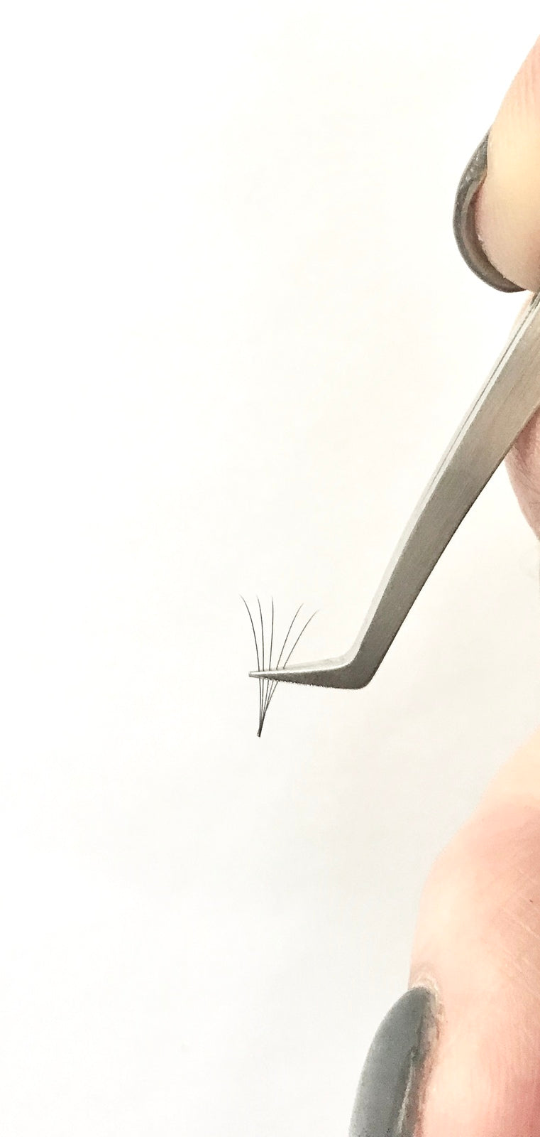 Russian volume tweezers small foot