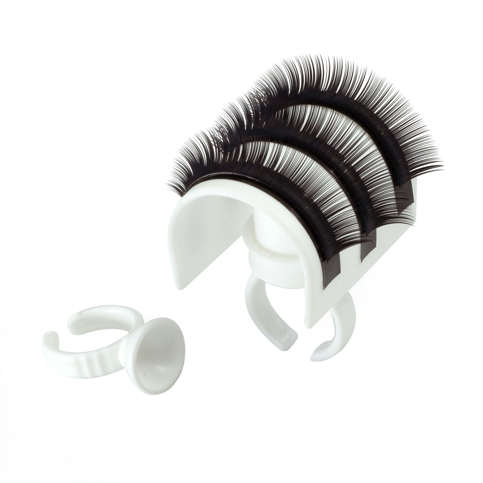 Volume eyelash extension ring