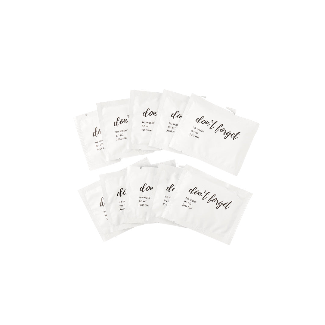 Cleansing wipes x10 per pack